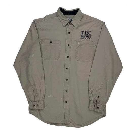 Carhartt Shirt - Large Beige Cotton