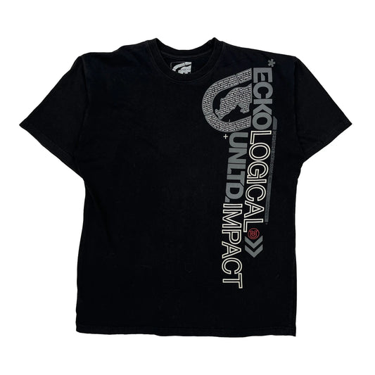 Vintage Ecko Unltd T-Shirt - 2XL Black Cotton