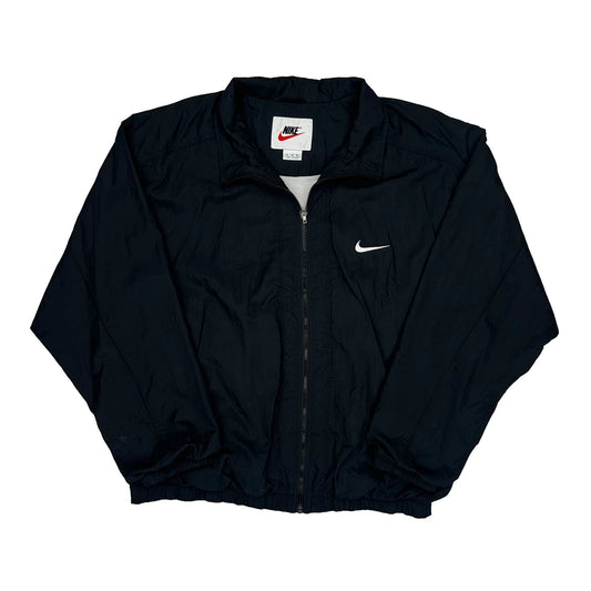 Nike Windbreaker - XL Black Polyester