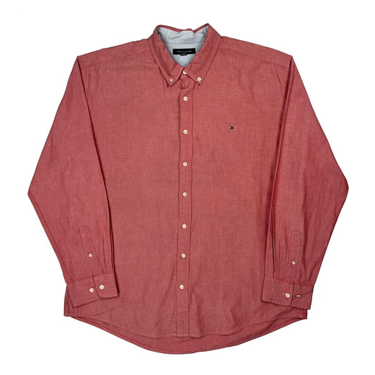 Tommy Hilfiger Shirt - 2XL Red Cotton