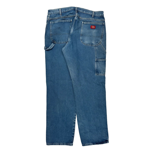 Dickies Carpenter Jeans - 35W 30L Blue Denim