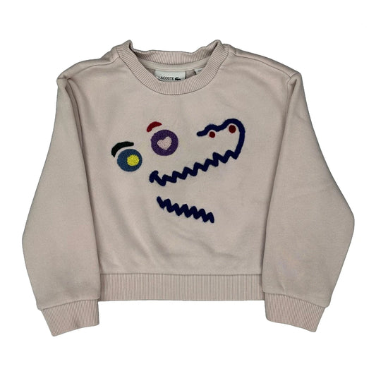 Age 4 Lacoste Sweatshirt - XS Pink Cotton
