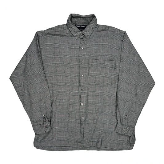 Chambers Polo By Ralph Lauren Checked Shirt - XL Grey Cotton Blend