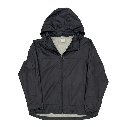 Age 11-12 Nike Windbreaker - Medium Black Polyester