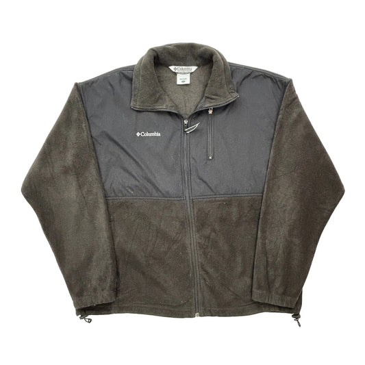 Columbia Fleece Jacket - XL Grey Polyester
