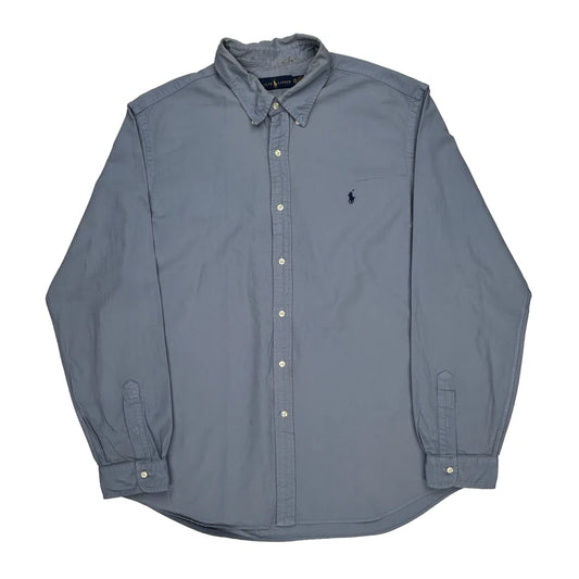 Ralph Lauren Shirt - 2XL Blue Cotton