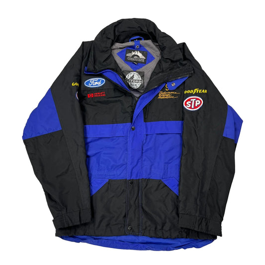 Ford Crestone Ski Jacket - Large Blue Polyester