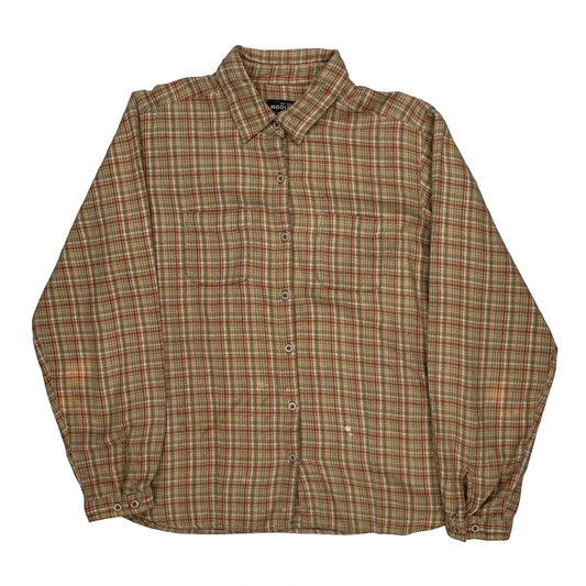 Woolrich Checked Flannel Shirt - Large Multicoloured Cotton