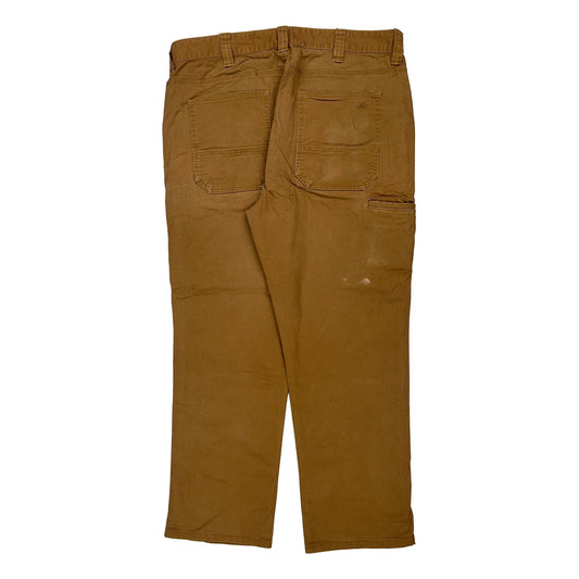 Vintage Ridgecut Carpenter Trousers - 36W 29L Brown Cotton