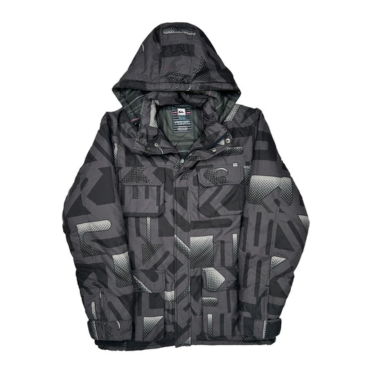 Quiksilver Ski Jacket - Medium Grey Polyester