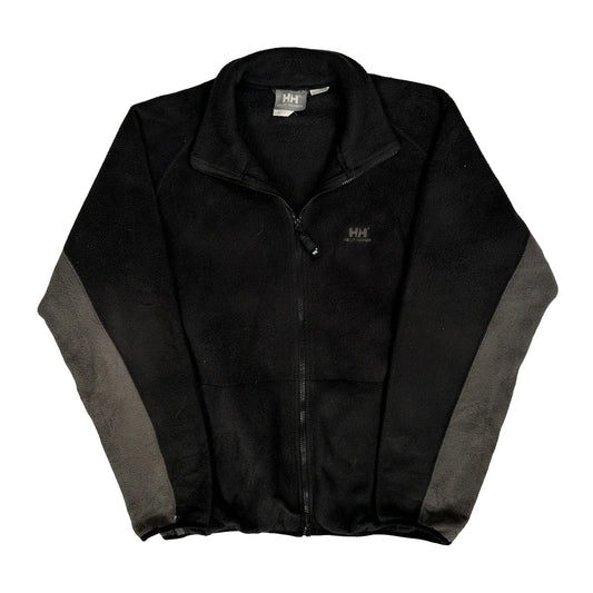 Helly Hansen Fleece Jacket - Large Black Polyester