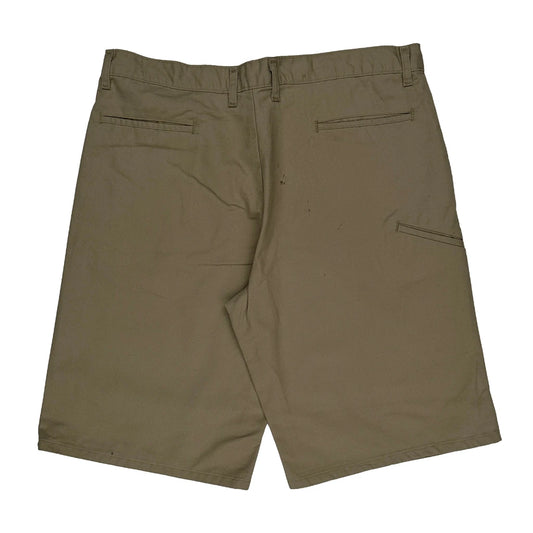 Dickies Chino Shorts - 36W 9L Beige Polyester Blend