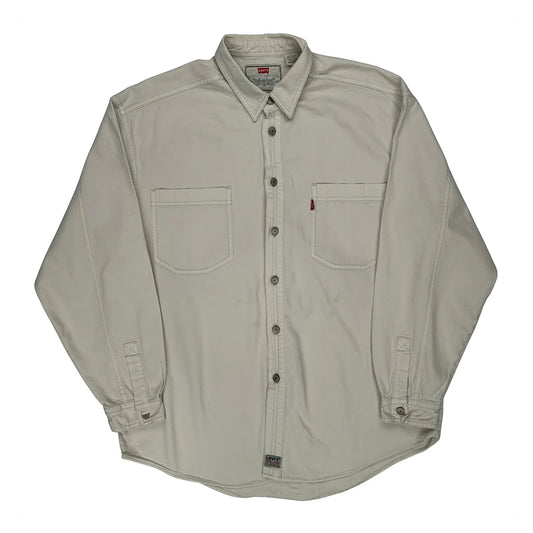 Levis Shirt - Large Cream Cotton