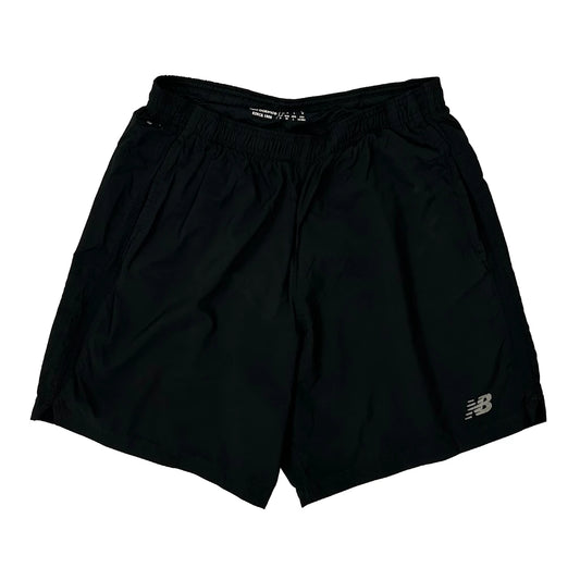 Vintage New Balance Sport Shorts - Medium Black Polyester