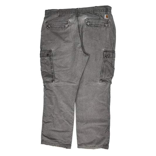 Carhartt Cargo Trousers - 36W 30L Grey Cotton
