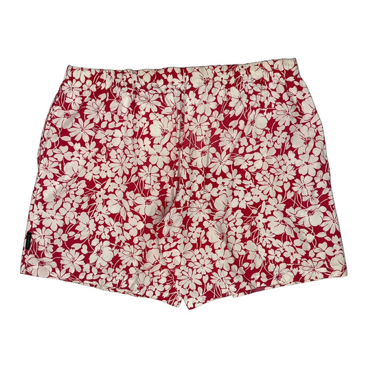 Burberry Floral Shorts - Largew 5L Red Cotton