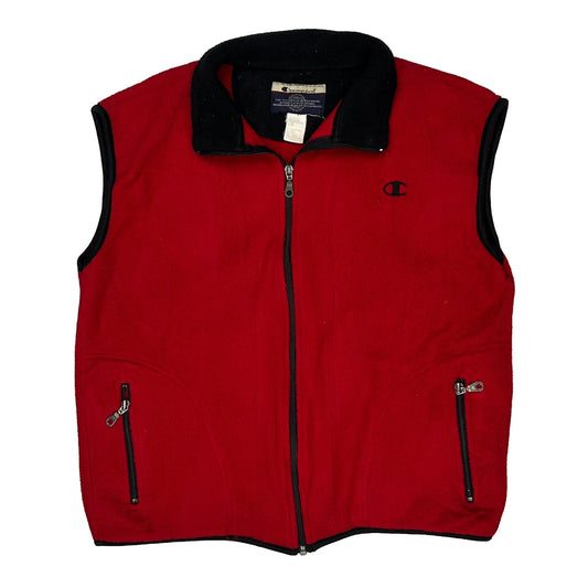 Champion Gilet - Medium Red Polyester