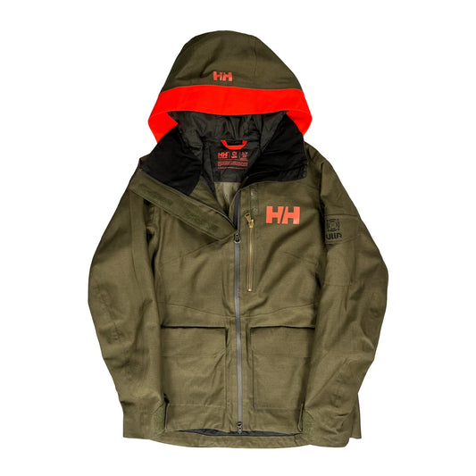 Ullr Series Helly Hansen Ski Jacket - Small Green Polyester