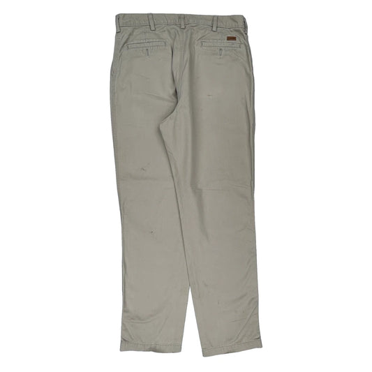 Carhartt Trousers - 36W 32L Beige Cotton