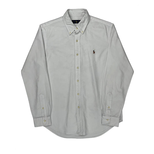 Ralph Lauren Shirt - Medium White Cotton
