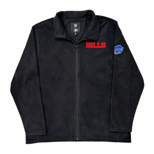 Buffalo Bills Nfl Fleece Jacket - XL Black Polyester