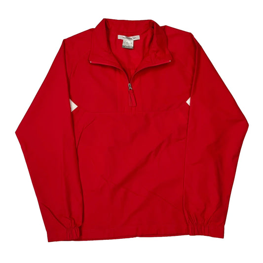 Vintage Nike Golf Windbreaker - Small Red Polyester