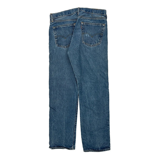 501 Levis Jeans - 32W 29L Blue Cotton