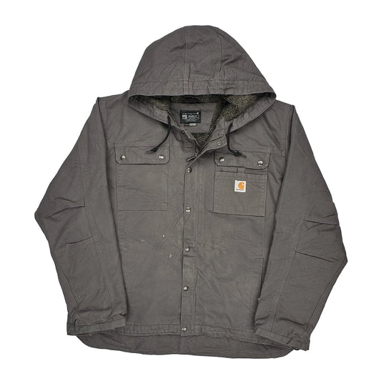 Carhartt Jacket - 2XL Grey Cotton