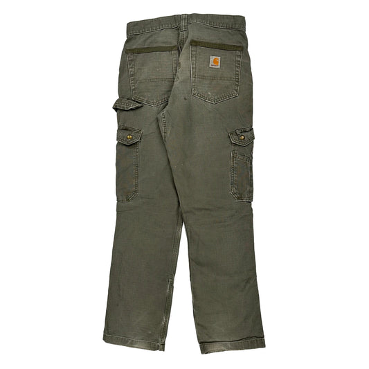 Carhartt Cargo Trousers - 30W 31L Grey Cotton