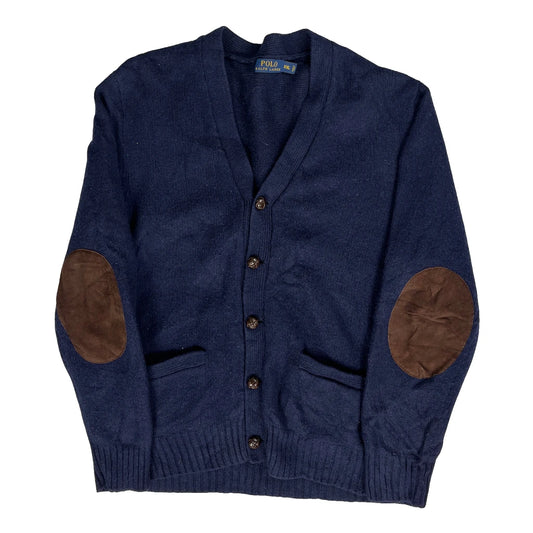 Polo By Ralph Lauren Cardigan - 2XL Navy Wool