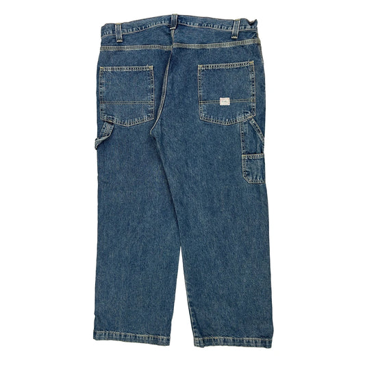 Vintage Unbranded Carpenter Jeans - 40W 29L Blue Cotton
