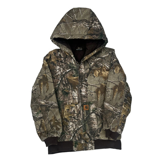Age 12 Carhartt Camo Jacket - Large Camo Cotton