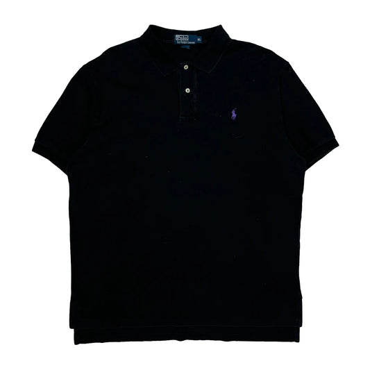 Vintage Polo By Ralph Lauren Polo Shirt - XL Black Cotton