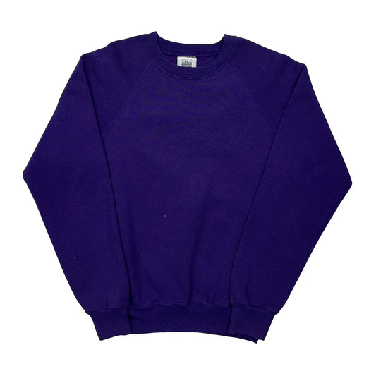 Lee Sweatshirt - Medium Purple Cotton Blend