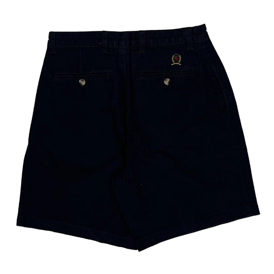 Vintage Tommy Hilfiger Chino Shorts - 29W 7L Navy Cotton