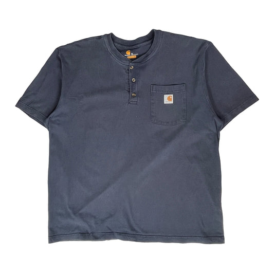 Vintage Carhartt T-Shirt - XL Blue Cotton