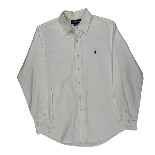 Ralph Lauren Shirt - Large White Cotton