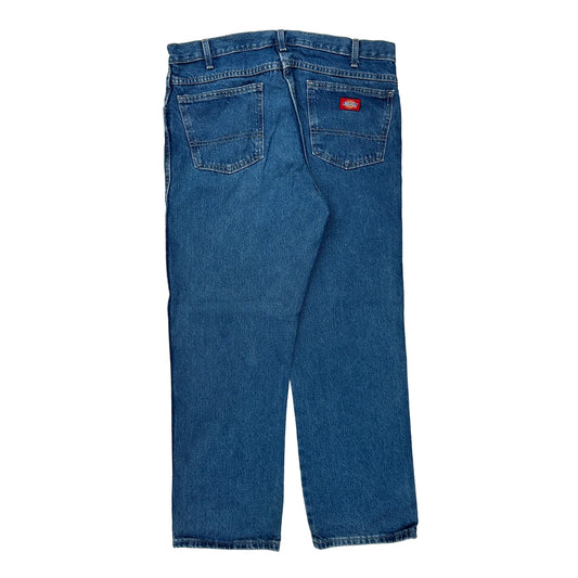 Dickies Jeans - 36W 30L Blue Cotton