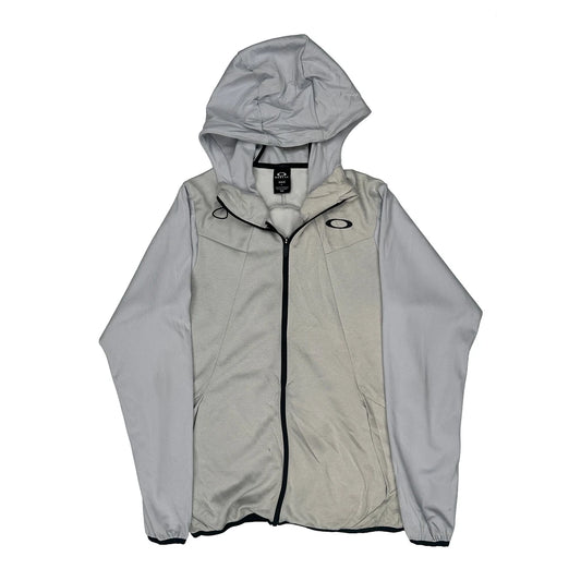 Vintage Oakley Two Tone Tactical Windbreaker - Medium Grey Polyester