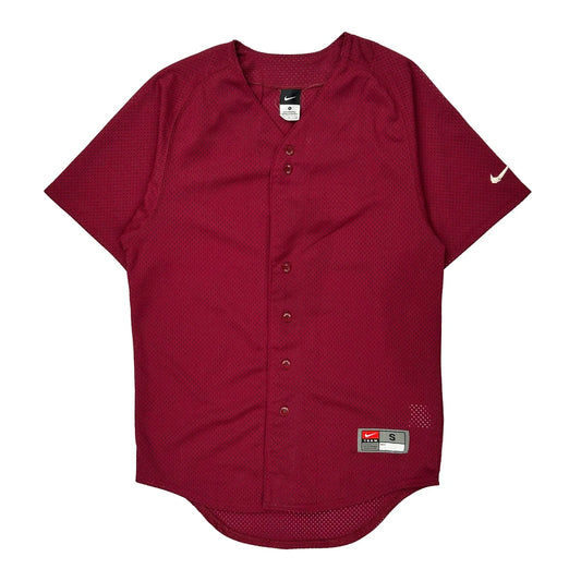 Nike Jersey - Small Red Polyester