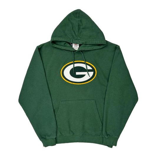 Green Bay Packers N.F.L. Team Apparel Football Hoodie - Small Green Cotton