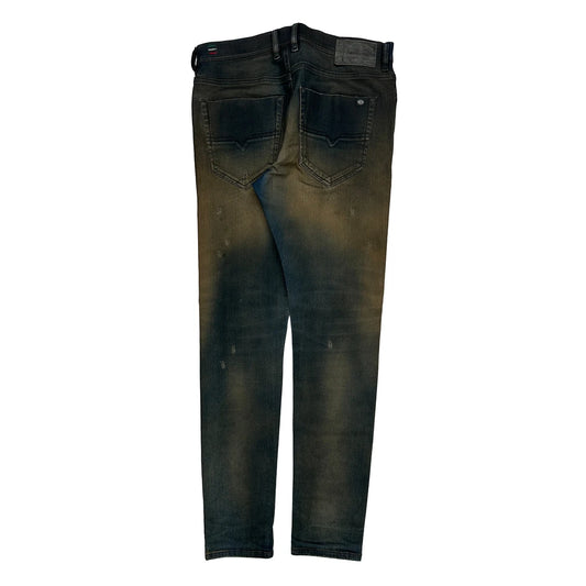 Diesel Skinny Fit Jeans - 34W 30L Dark Wash Cotton