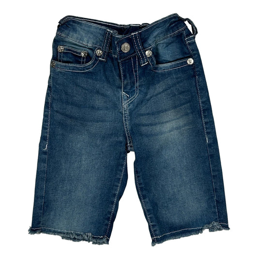 Vintage Age 6 True Religion Denim Shorts - Small Blue Denim