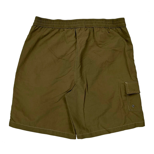 Polo By Ralph Lauren Swim Shorts - Large Green Nylon
