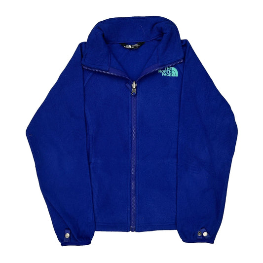 Age 7 The North Face Fleece Jacket - Small Blue Polyester