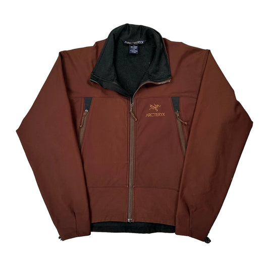 90S Arc''Teryx Polartech Jacket - Large Brown Polyester