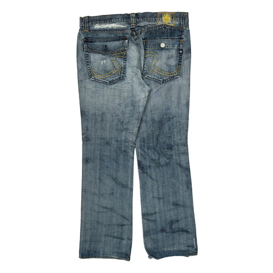 Hip Hop Rock & Republic Jeans - 37W 34L Blue Denim