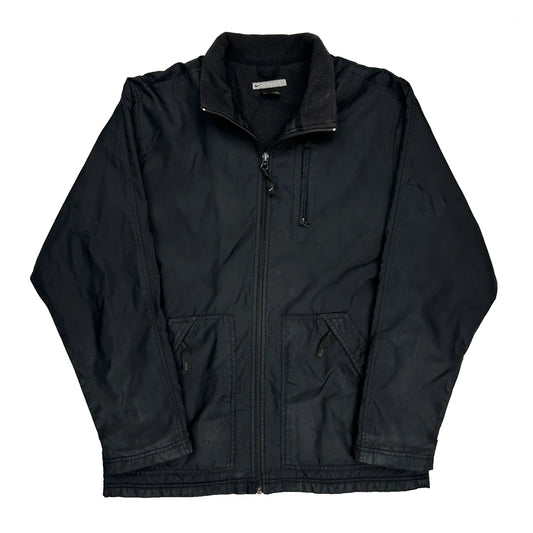 Nike Jacket - Small Black Polyester