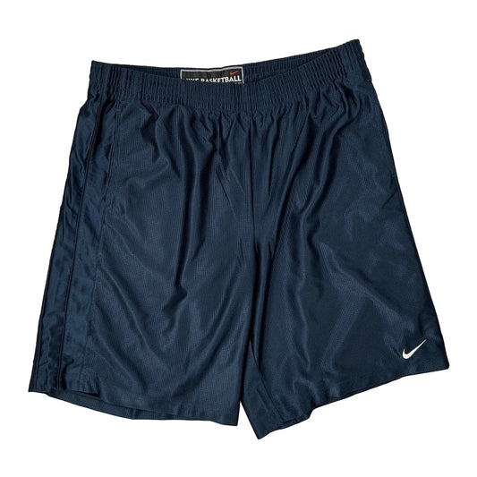 Vintage Nike Sport Shorts - 2XL Navy Polyester