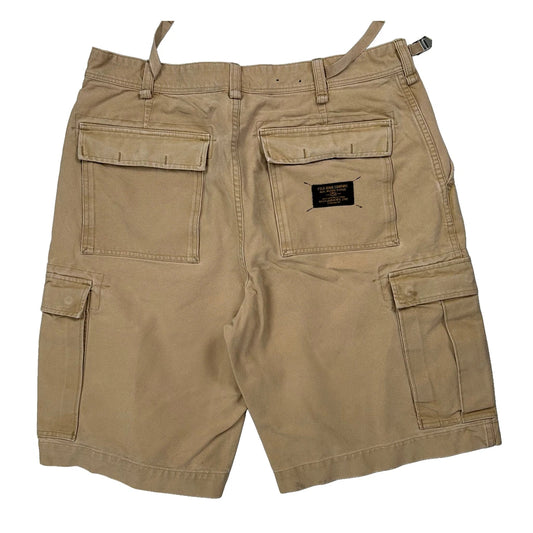 Polo By Ralph Lauren Cargo Shorts - 38″ Waist Beige Cotton